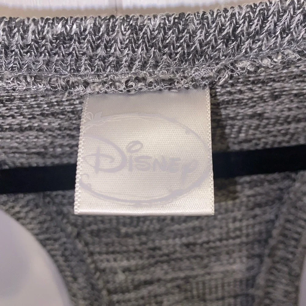 Women’s Disney Grey Mickey Mouse Flowy Tank Top with Ruffled Edges - Size S - Picture 3 of 6